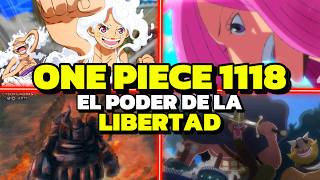 ONE PIECE 1118  EL TENEBROSO PODER DE BONNEY ¡¡LA LIBERTAD [upl. by Byler]