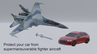 Is Your Car Safe From Supermaneuverable AirDefense Fighter Aircraft [upl. by Asirac]