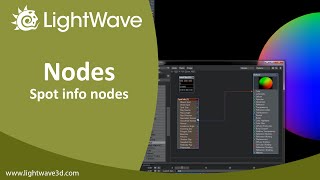 Lightwave 3D Spot info node [upl. by Rubin]