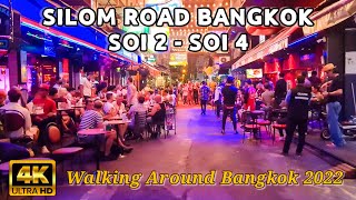 SILOM ROAD BANGKOK SOI 2  SOI 4  Bangkok Back To Normal Again [upl. by Victor]