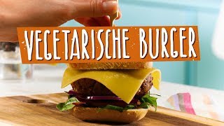 Schnell und gesund  Vegetarische Burger  Die einfachsten Rezepte der Welt [upl. by Yarak]