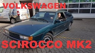 Volkswagen Scirocco MK2 GT II 18 95 KM  1991 rok  OPIS MODELU [upl. by Patsy]