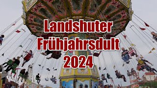 Landshut Frühjahrsdult 2024  Impressionen FULL HD [upl. by Hsirk]