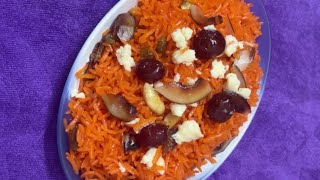 Zarda recipe  Meethe chawal recipe 👍😋 [upl. by Naehgem]