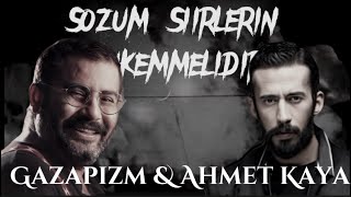 Gazapizm amp Ahmet Kaya  Sözüm Şiirlerin Mükemmelidir [upl. by Wilinski391]