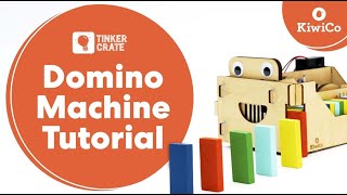 How to Build a Domino Machine  Tinker Crate Project Instructions  KiwiCo [upl. by Celisse750]