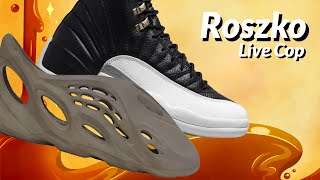 LIVE COP Yeezy Foam Rnnr Stone Sage amp Mist  Air Jordan 12 Playoffs [upl. by Airtap141]