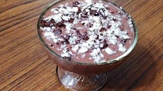 Easy Homemade Chocolate Pudding Recipe  How to make Chocolate Pudding at home  ചോക്ലേറ്റ് പുഡിംഗ് [upl. by Nnaer]