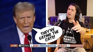 The Kiffness  Eating the Cats ft Donald Trump Debate Remix OFFICIAL REVIEW [upl. by Animas]