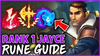 THE ONLY JAYCE RUNE GUIDE YOU NEED FOR SEASON 9 IN DEPTH  League of Legends [upl. by Etnovert624]