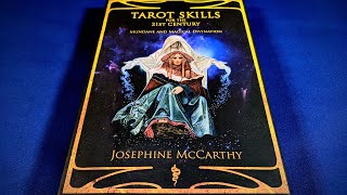 Tarot Skills for the 21st Century by Josephine McCarthy Esoteric Book review [upl. by Akinaj]