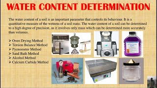 Determination of Water Content in Soils  Hindi  Lec20  Geotechnical Engineering [upl. by Macfarlane]