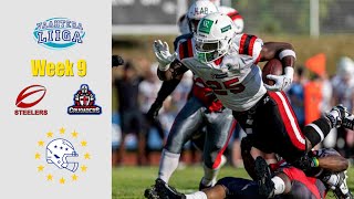 Kuopio Steelers vs UNC Highlights  Week 9  Maple League 2023 [upl. by Notnek705]