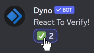 Create Discord Verification System Using Dyno Bot [upl. by Janessa]