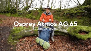 Osprey Atmos AG 65 Backpack Review [upl. by Acinoed]