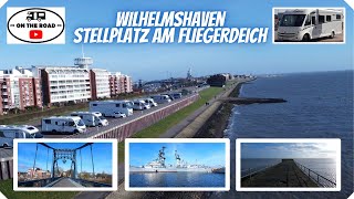 Wilhelmshaven Stellplatz am Fliegerdeich [upl. by Ahsasal643]