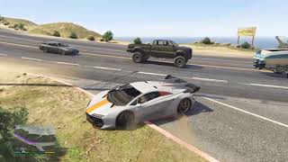 Grand theft auto V COCHES OCULTOS EN GTA 5 MODO HISTORIA ZENTORNO SUPER TUNEADO EN EL DESIERTO [upl. by Ahsiemak]