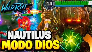 😲¡NUEVA BUILD CON NAUTILUS MODO INMORTAL  Wild Rift [upl. by Sisely]