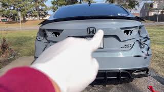 10th Gen Accord Best Rear Mods [upl. by Cybil]