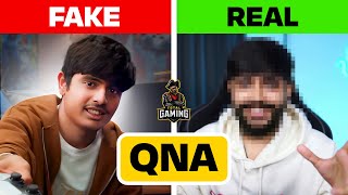 AJJUBHAI REAL FACE REVEAL  QampA  TOTAL GAMING [upl. by Halfon721]