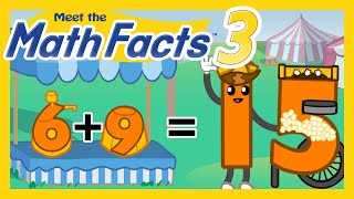 Meet the Math Facts  Addition amp Subtraction Level 3 FREE  Preschool Prep Company [upl. by Airdni]