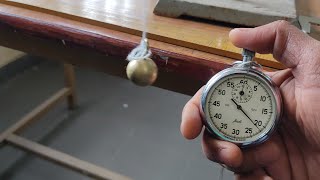 Simple Pendulum Practical Physics Class11 [upl. by Ytissac]