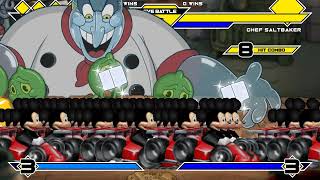 MUGEN Request 40  Mickey Speedway USA X4 VS Chef Saltbaker  MUGENIKEMEN GO mugenverse [upl. by Andromede]