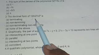 THE DECIMAL FORM OF 1292²× 5²  WITHOUT ACTUAL DIVISION TEEL TERMINATING OR NON TERMINATING [upl. by Nadaba437]