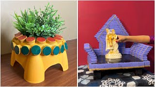 DIY Bottle Cap Planter amp Decorative Temple for Home [upl. by Wilhide]