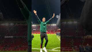 Varane Says Farewell To Old Trafford 🥺 [upl. by Leahey805]