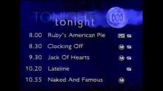 ABC TV  Friday Evening Programme Schedule 2582000 [upl. by Gardiner]