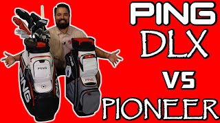 PING DLX vs PING Pioneer Cart Bag Review  Which Bag is Right For You [upl. by Most]