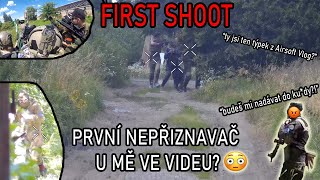 AIRSOFT CZ  CQB ŠTÍPAČKA 💣  AIRSOFTOVÝ CHEATER  😳  Raptor War First Shot [upl. by Aikem]