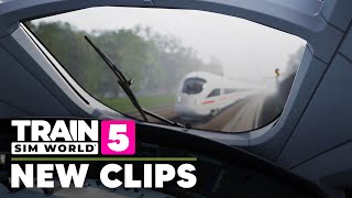 NEW Train Sim World 5 Clips amp Behind the Scenes Reaction amp Discussion [upl. by Suirauqed]