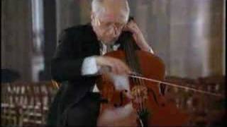 Rostropovich Plays Bach 4iii Courante [upl. by Oballa]