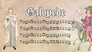 Galopede  Musica Calamus renaissance  medieval dance for reenactment larp [upl. by Carew728]