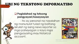 Tekstong Impormatibo Pagbasa at Pagsusuri [upl. by Simdars]