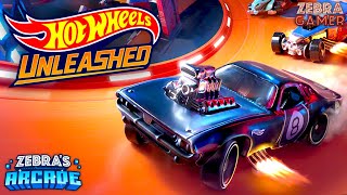 Hot Wheels Unleashed Gameplay  Zebras Arcade [upl. by Naujal]