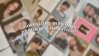 lets downsize my photocard collection new year new me [upl. by Nahtanha]