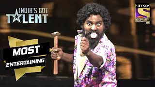 Drill Mans Terrific Act Gave Goosebumps To Everyone Indias Got Talent Season 9 Most Entertaining [upl. by Leanahtan157]