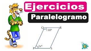 Cuadriláteros II Ejercicios sobre paralelogramo [upl. by Donalt993]