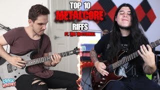 TOP 10 METALCORE RIFFS ft Nik Nocturnal [upl. by Soisanahta420]