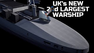 The Royal Navys New 2nd Largest Warships are Taking Shape [upl. by Enialehs]