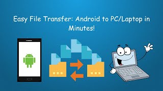 Share files from mobile to laptoppc  wireless transfer from mobile to pc in simple steps [upl. by Colton7]