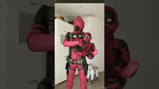 Deadpool Mask for Cosplay cosplay deadpool ladydeadpool funny challenge dancechallenge [upl. by Aibsel]