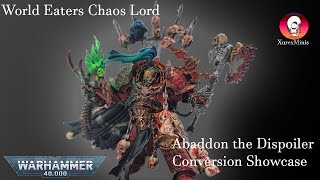 World Eaters Chaos Lord Kitbash Showcase [upl. by Nilyac383]