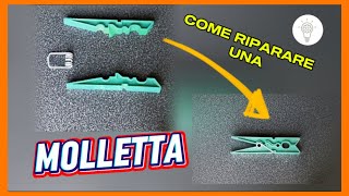 COME RIPARARE UNA MOLLETTA [upl. by Unity216]