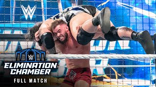 FULL MATCH — Mens Elimination Chamber Match Elimination Chamber 2023 [upl. by Penrod]