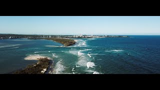 Bribie Island Breakthrough at Golden Beach [upl. by Clyve]