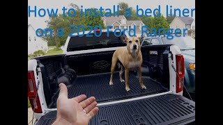 How to Install a Bed Liner on a Ford Ranger [upl. by Oisor]